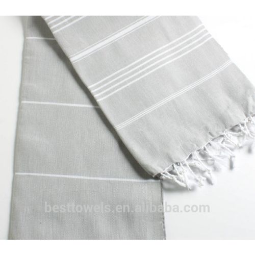 Custom 100%cotton tassels fouta towel